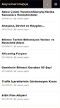 Mobile Screenshot of kayrakerikupcu.com